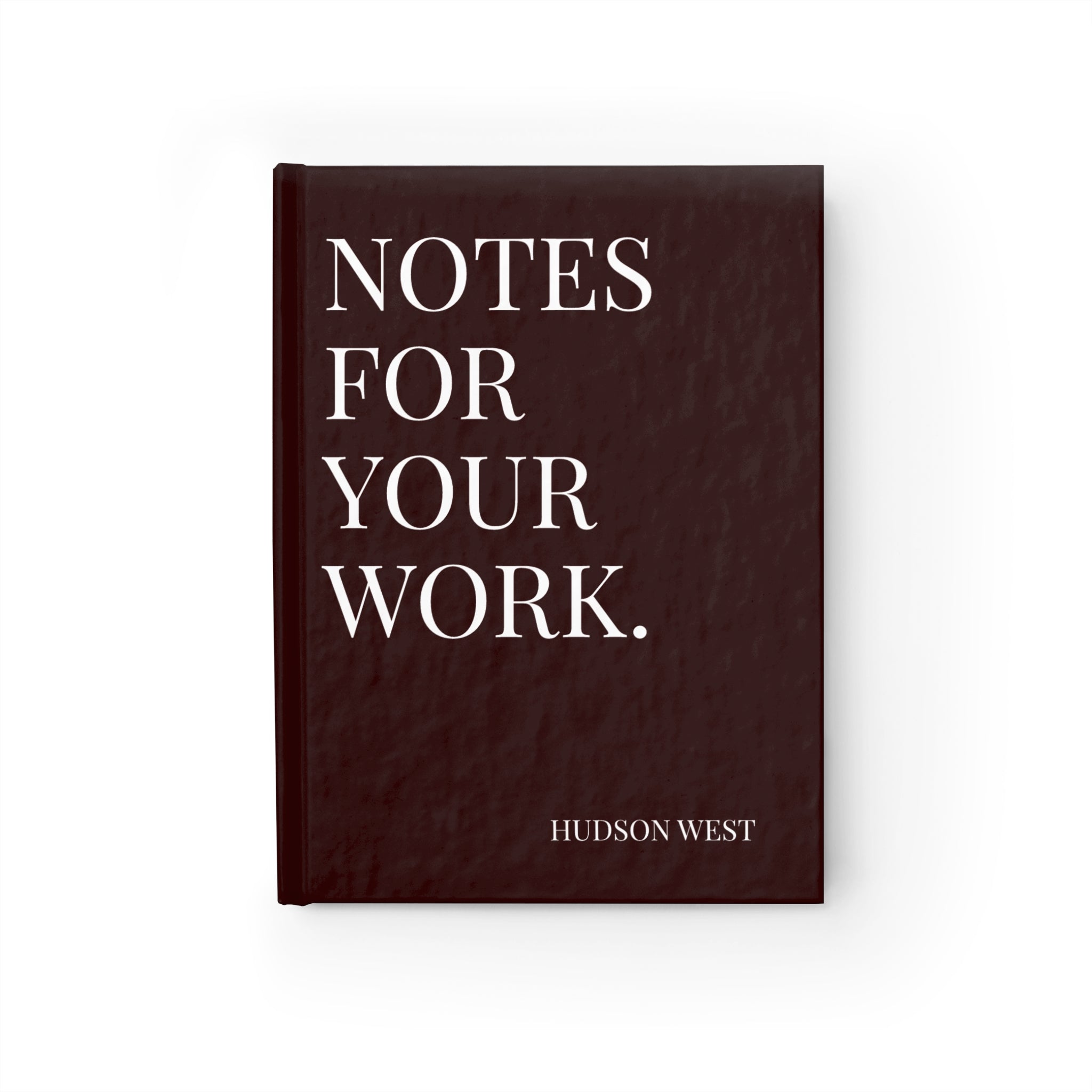 HW Work Hardcover Journal