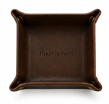 The Hudson West Leather Catchall