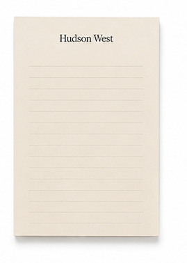The Hudson West Desk Pad